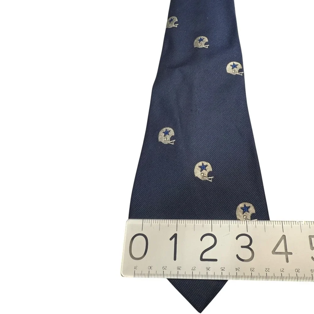 Vtg Dallas Cowboys‎ NFL Officially Licensed Clip On 70's Tie Boys Necktie Stars